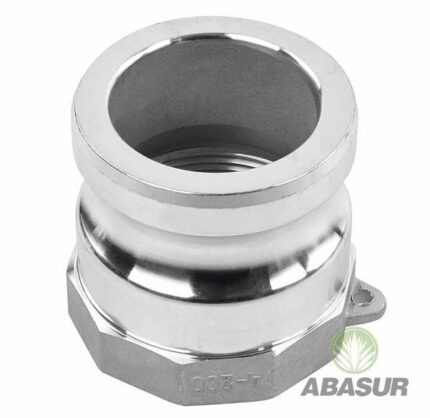 CONECCION RAPIDA ALUMINIO 2″ MACHO X ROSCA HEMBRA