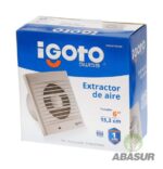 EXTRACTOR DE AIRE IGOTO DE 6″ MOD EX6-18W