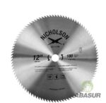 SIERRA CIRCULAR NICHOLSON DI515-12NI 12″ CENTRO 1″ ACERO 100 DIENTES