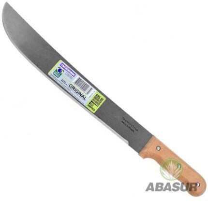 MACHETE TRAMONTINA RECTO CACHA MADERA 14″