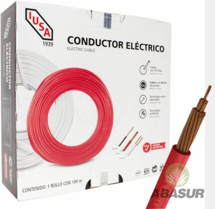 CABLE IUSA THHW-LS #16 ROJO