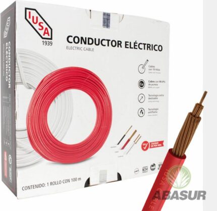 CABLE IUSA THHW-LS #14 ROJO