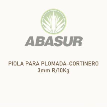 PIOLA PARA PLOMADA-CORTINERO 4mm R/10Kg