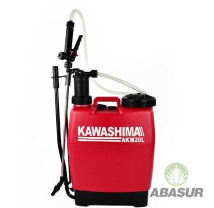 Bomba fumigadora KAWASHIMA roja, 20 litros, modelo AKM20L