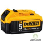 Batería DEWALT ION-LI 5.0Ah 20V MAX XR para herramientas inalámbricas, modelo DCB205