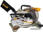 Sierra de inglete DEWALT 1650 watts 10″ con disco de aluminio modelo DW714-B3