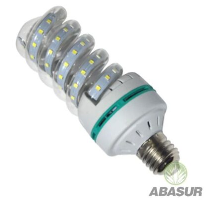 FOCO LED ESPIRAL HIGH POWER 12W LUZ BLANCA