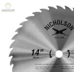 Sierra circular nicholson DI515-54NI 14″ centro 1″ diente grande