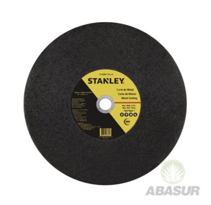 Disco para corte de metal Stanley 14 pulgadas x 3/32 x 1 pulgada STA8011R-LA