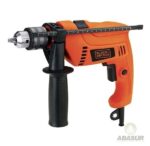 Taladro percutor black and decker 1/2 pulgadas 550w HD555-B3